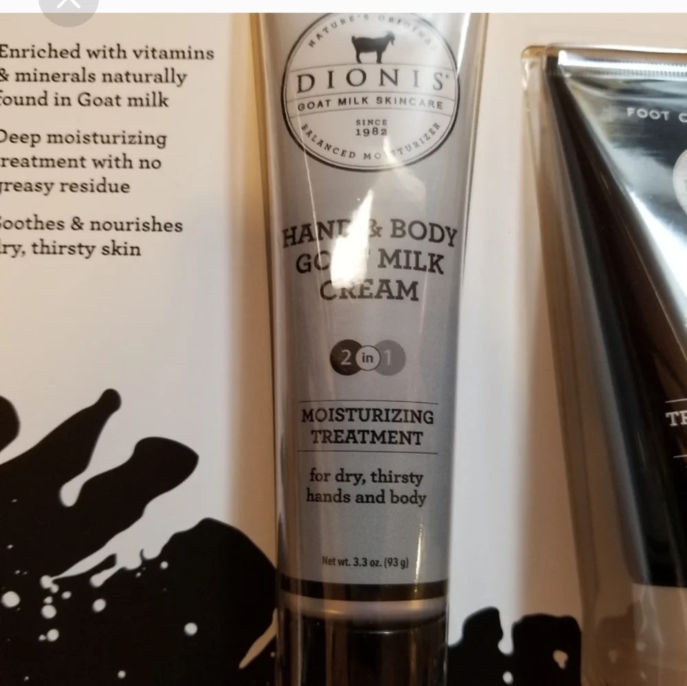 Dionis Goat milk hand foot cream 2 pack set - Picture 5 of 6